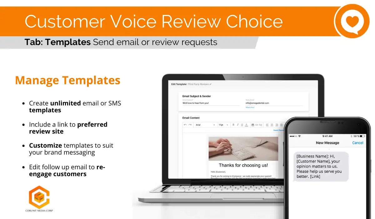 Customer Voice Review Choice